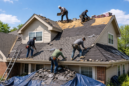 Remplacement de toit